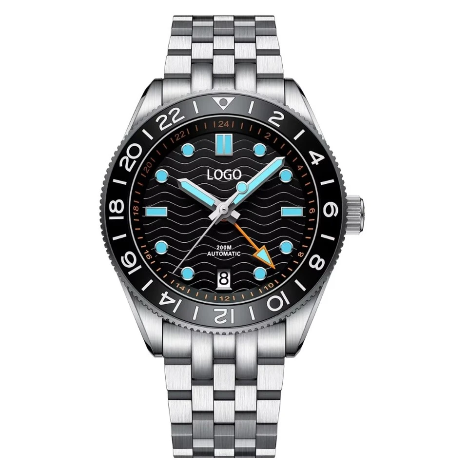 GMT 200M Automatic Diver Watches For Men