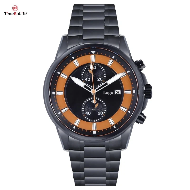 Stainless steel quartz watch 3